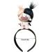 Plush Doll Hairhoops Plush Cartoon Doll Hairband Cute Hairhoops for Styling Makeup Fashion Plush Doll Hairband for Girls Kids Gemini - Buy Online on GoSupps.com