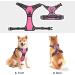 PoyPet No Pull Dog Harness | Adjustable Reflective Vest for Small to Large Dogs | Easy Control Handle | Medium Pink - Buy Online on GoSupps.com
