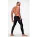 DEVOPS Men's Compression Pants 2-Pack with Pocket, Medium, Black/Charcoal - Buy Online on GoSupps.com