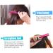 Styling Tool V Shape Comb Folding DIY Hair Straightener New Beauty Salon Comb Foldable Comb - Buy Online on GoSupps.com