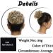 Messy Updo Scrunchie Hair Bun Extension Coffee Brown & Blonde Ponytail - Buy Online on GoSupps.com