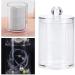 Acrylic Makeup Cotton Pad Swab Holder Storage Organizer Box Organizer for Cosmetics and More - Buy Online on GoSupps.com