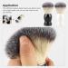 SOLUSTRE Men's Shaving Brush Set - 2pcs Beard & Face Shaving Accessories | High-Quality Shaving Tools for Men - Buy Online on GoSupps.com