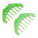 Fomiyes 2st massage comb with eight teeth Gua Sha Tool Jade Guasha-Scraping massage device Select circulation.