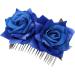 FRCOLOR Bridal Hair Accessories bridal Hair Pin rose flower hair clip tiara rose flower side side hair bridal tiara bridal headpieces for jewelry bride Flower Hair Accessories - Buy Online on GoSupps.com