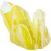 Nupuyai Titanium Coated Bergkristall Druse - Irregular Quartz Geode Cluster for Reiki & Feng Shui Decoration - Yellow Gemstone - Buy Online on GoSupps.com