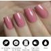 Pink Nail Polish - Breathable Nude pink Nail Varnish - Quick Dry Nail Polish - Bare Pink Long Lasting Breathable Pink Nail Polish - Nail Art Starter Manicure DIY at Home - Without Use UV Lamp - Buy Online on GoSupps.com