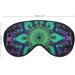 Psychedelic Geometric Sleep Eye Mask & Blindfold for Women & Men - Elastic Strap Headband for Sleep, Travel, and Nap - Buy Online on GoSupps.com