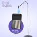 6W LED UV Light Gooseneck UV Lamp Curing Floor Lamp Ultraviolet Light with Foot Pedal Removable Lamp Head for Gel Nail Salon Home DIY Manicure Mobile Repair - Buy Online on GoSupps.com