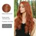 OUFEI Long Wavy Ginger Wigs for Women | Natural Synthetic Heat Resistant Wigs for Daily Party & Cosplay Wear - Buy Online on GoSupps.com