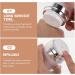 LALAFINA 2PCS 30ML Airless Pump Jars Airless Cosmetic Containers Refillable Lotion Jar Travel Lotion Dispenser for Creams Gels Lotions - Buy Online on GoSupps.com