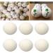 Wool Drying Balls Reduce Drying Time Adsorb Impurities Reduce Static Electricity Dehumidify and Remove Odors 6 Pack (5cm) - Buy Online on GoSupps.com