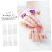 Healeved 40 Pcs Nail Case Nail Varnish Cover Nails Gel Cuticle Guard Nail Paint Protector Polish Remover Wraps Manicure Polish Varnish Cover Nail Polish Cover Gelt Anti-scratch Plastic Milk 4x2cmx2pcs As Shownx2pcs - Buy Online on GoSupps.com