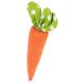 LIFKICH Carrot Garnish Vegetables Fake Carrots Easter Carrot Props Stuffed Carrots Display Props for Showcase Cloth Easter Carrots Artificial Carrots Accessories Desktop Pp Cotton Orange 16.00X6.00X3.00CM