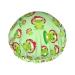 Mushrooms Green Frog Shower Cap Waterproof Luxury Shower Caps for Women Reusable Bath Hair Cap Fashion Shower Hat with Elastic Easy to Wear Suitable for Long Short Curly Hair Color 8