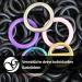 5 Set Steel O-Rings for DIY Dog Leash & Neck Band - Non-Rusting Welded Black Matt 32mm Inner Diameter - Ideal with Paracord 550 - Buy Online on GoSupps.com