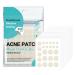 Day and night 2-in-1 waterproof absorption pimple patch rich in anti pimples patches with tea tree oil and salicylic acid thin and light breathable invisible pimple patches-300 pimple patches Transparent color