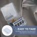 1Pc Box nail bit holder polisher nail salon nail stand Storage Box white Nail supplies tool nail clippers storage items storage box nail nail grinding holder drill - Buy Online on GoSupps.com