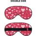 Valentine's Day Unisex Sleep Eye Mask | Soft Comfort Eye Shade for Travel Yoga & Shift Work - Buy Online on GoSupps.com