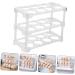 1pc Box Transparent Egg Lattice Eggs Stackable Egg Frame Egg Storage Holder Refrigerator re-usable - Buy Online on GoSupps.com