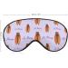 Midsummer Cicada Sleep Mask - Adjustable Eye Cover for Sleeping, Blocking Light - Men and Women - Ideal for Night, Travel, Nap - Buy Online on GoSupps.com