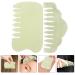 Ultechnovo 2-St Jade Comb - Traditional Massage Tool for Scalp & Gua Sha | International Shipping - Buy Online on GoSupps.com