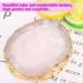 Nail Art Dish Paint Palette - DIY Design Tool with Gold Edge for Stunning Manicure (Pink) | International Shipping Available - Buy Online on GoSupps.com