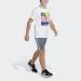 adidas Boys' Short Sleeve Graphic T-Shirt - White (Medium) - Buy Online on GoSupps.com
