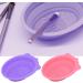 Makeup Brush Cleaning Mat Foldable Brush Cleaner Bowl Silicone Brush Cleaner Pad for Sponge Pink Cleaning pads - Buy Online on GoSupps.com