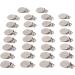 30 Pieces Vintage Scarf Clips - Galvanized Stainless Steel Suspender & Pacifier Clips for Toddlers | International Shipping Available - Buy Online on GoSupps.com