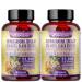 Shilajit Sea Moss Complex Herbal Dietary Supplement (2-Pack) 180 Capsules with Turmeric Ginseng & Black Seed Oil