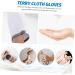 Ipetboom 1 Pair Waxing Gloves Bath Gloves Bath Bathing Accessories Bath Accessories Paraffin Gloves for Hot Wax Heating Gloves Wax Warmer for Hand Care Tote Bag Towel Manicure 27.5X16.5cm - Buy Online on GoSupps.com
