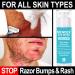 MENDEX Skin Serum After Shave Argan Oil | Razor Bumps & Burn Relief | Ingrown Hair & Itching Treatment | Alcohol-Free | Made in USA | 2.7oz | Ideal for Men & Women - Buy Online on GoSupps.com