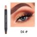 VolksRose 6Pcs Shimmer Eyeshadow Stick Set with Soft Brush - Waterproof & Long Lasting Eye Makeup Set for Brightening & Sparkling Eyes - Buy Online on GoSupps.com