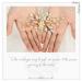 Unicra Rhinestone Bridal Hair Pins - Gold Wedding Hair Accessories for Women - Buy Online on GoSupps.com