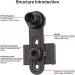 Celticbird Microscope Smartphone Camera Adapter | Built-in WF 16X Eyepiece Accessory - Buy Online on GoSupps.com