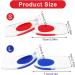 Silicone Heel Cups for Cracked Heels - 4 Pack Comfort Cushions for Plantar Fasciitis & Heel Pain Relief | WLLHYF - Buy Online on GoSupps.com