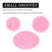 G2PLUS False Eyelashes Glue Holders - 100 PCS Disposable Pink Plastic Pallet Pads for Extensions - Buy Online on GoSupps.com