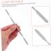 4 pi ces B tonnets M lange Maquillage Acier Inoxydable Outils Cosm tiques Doubles Embouts pour Manucure M lange Fond de Teint Blush Ombre Paupi res Couleur L vres Accessoires - Buy Online on GoSupps.com