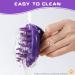 Soft Dual Rubber Pins CeleMoon Cat Brush | Silicone Washable Grooming Shedding Massage Bath Pet Brushes | Safe & Gentle | Removes Hair Mats, Tangles, and Loose Fur | For Short to Long Hair Indoor Cat Kitten - Buy Online on GoSupps.com