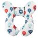 Baby Travel Pillow KAKIBLIN Baby Neck Pillow Baby Head Support for car seat Baby Neck Support Pillow for car seat Pushchair Cross