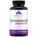 High Purity Resveratrol Capsules - 98% Trans-Resveratrol - Reservatrol Supplement - 60 Capsules