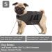 Kelivol Fear Coat for Dogs | Anxiety-Relief Jacket | Soothing Light-Changing Vest | Comfort for Fireworks & Thunderstorms | Size S Dark Gray - Buy Online on GoSupps.com