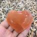 Big Size Natural Orange Selenite Heart Crystals Specimen for Home Decoration s - Buy Online on GoSupps.com