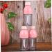 Baluue Flacons De Gloss Vides 10pcs Bouteilles De Brillant En Plastique Transparent Contenants Et Pratiques Rose Voyage Bouchon tanche - Buy Online on GoSupps.com