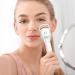 Electric Eyelash Curler - Heated Eyelash Curler Rechargeable | 230mah Battery Operated Lash Curler Temperature Control Eye Lash Curler Makeup For Women Rapid Heat-Up Lash Curler With 3 Heating Modes White - Buy Online on GoSupps.com