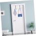 RORPOIR 2pcs Hangers Hook Wreath Hanger Black Coat Rack Over The Door Coat Hat Hanger Nail Hanger Rack 17.00X9.00X8.00CM Black - Buy Online on GoSupps.com