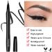 2 Packs Super Slim Precise Felt Tip Liquid Eyeliner Pen & Dual Ended Winged Eyeliner Stamp Waterproof Long Lasting Smudge-proof Liquid Eye Makeup Seal Stamp Tool for Wing or Cat Eye - Buy Online on GoSupps.com