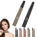 Cohbskj Glowly Secret Eyebrow Pen Unique Quad Eyebrow Pencil Quad Forked Liquid Eyebrow Pencil Long-Lasting Waterproof Microblading Eyebrow Pen (2PCS-F)