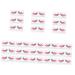 ABOOFAN 24 Pairs Halloween False Eyelashes Halloween Strip Lashes Faux Eyelashes Eye Lashes Extension for Halloween Dramatic Eyelashes Fake Eyelashes Imported Fiber 3d Prom Makeup